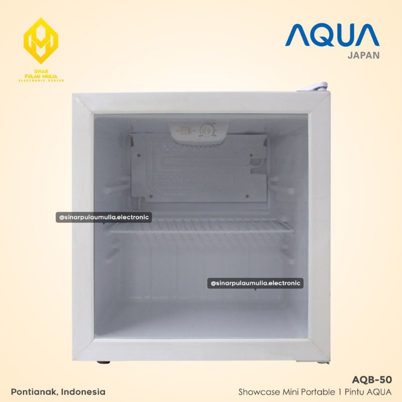Jual Aqua Showcase Mini Portable 1 Pintu 50 Liter Low Watt - AQB-50 ...