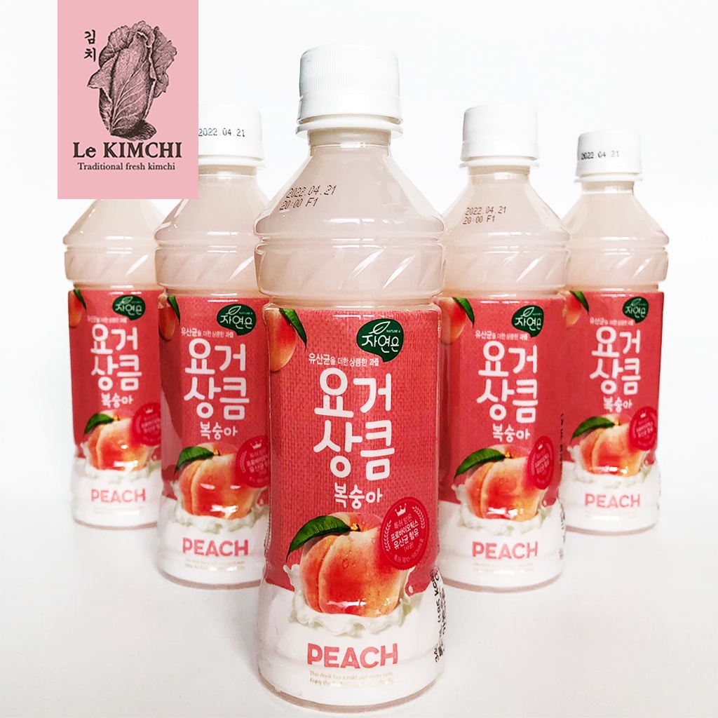 Jual Woongjin Peach Yogurt 340 ml Peach Yoghurt 340 ml Korean Drink Minuman Korea Shopee