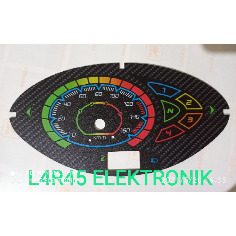 Jual Papan custom Speedometer Karisma Shopee Indonesia