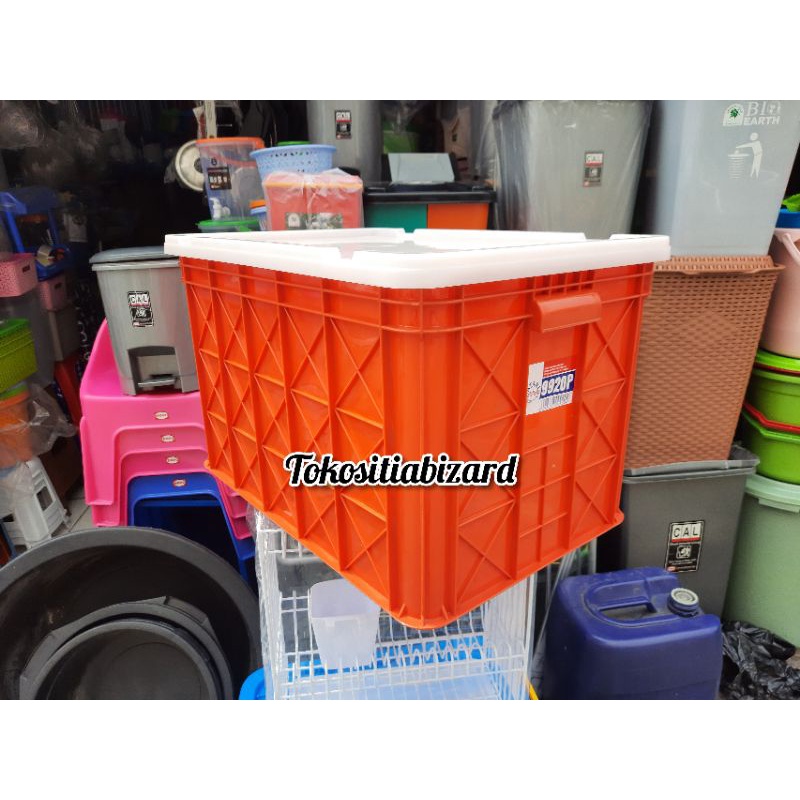 Jual Container Box Industri Plastik + Tutup 9920P / Container Box ...