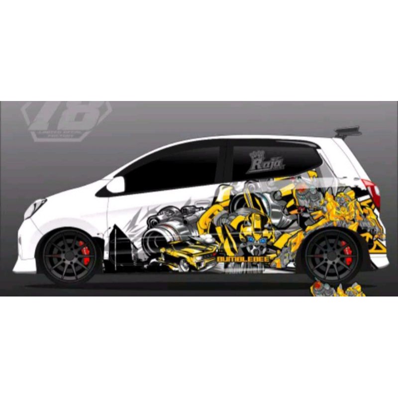 Agya Decal Custom: Ekspresikan Dirimu Lewat Sentuhan Personal di Si Mungil