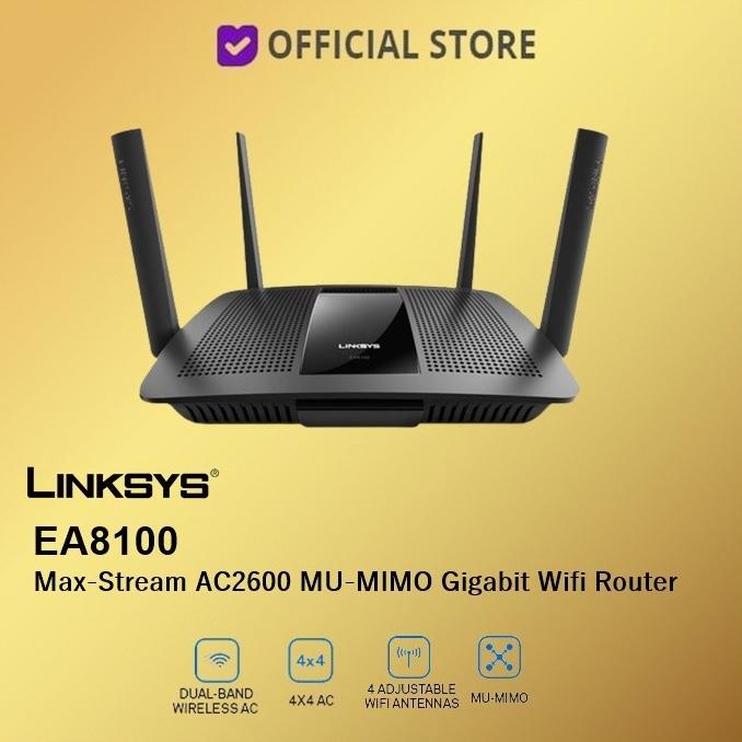 Jual NETWORK PERALATAN JARINGAN LINKSYS EA8300 - EA8300-AH MAX-STREAM ...