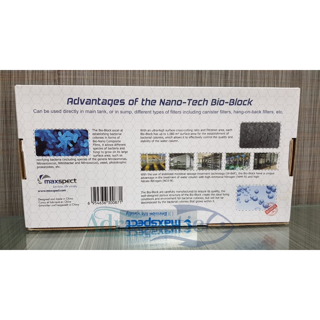 Jual MAXSPECT NANO TECH BIO BLOCK BIOBLOCK BLOK RUMAH BAKTERI MEDIA ...