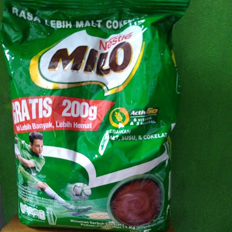 Jual Milo activ go 800 + 200 gram ( 1 kg ) | Shopee Indonesia