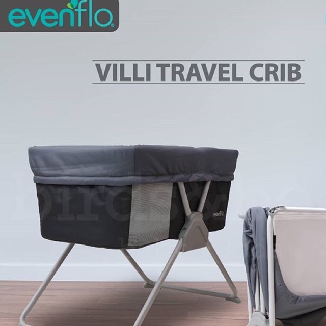 Evenflo villi travel clearance crib