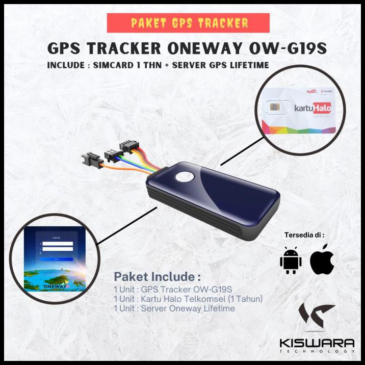 Jual Paket Gps Tracker Mobil/Motor Oneway G19S Shopee Indonesia