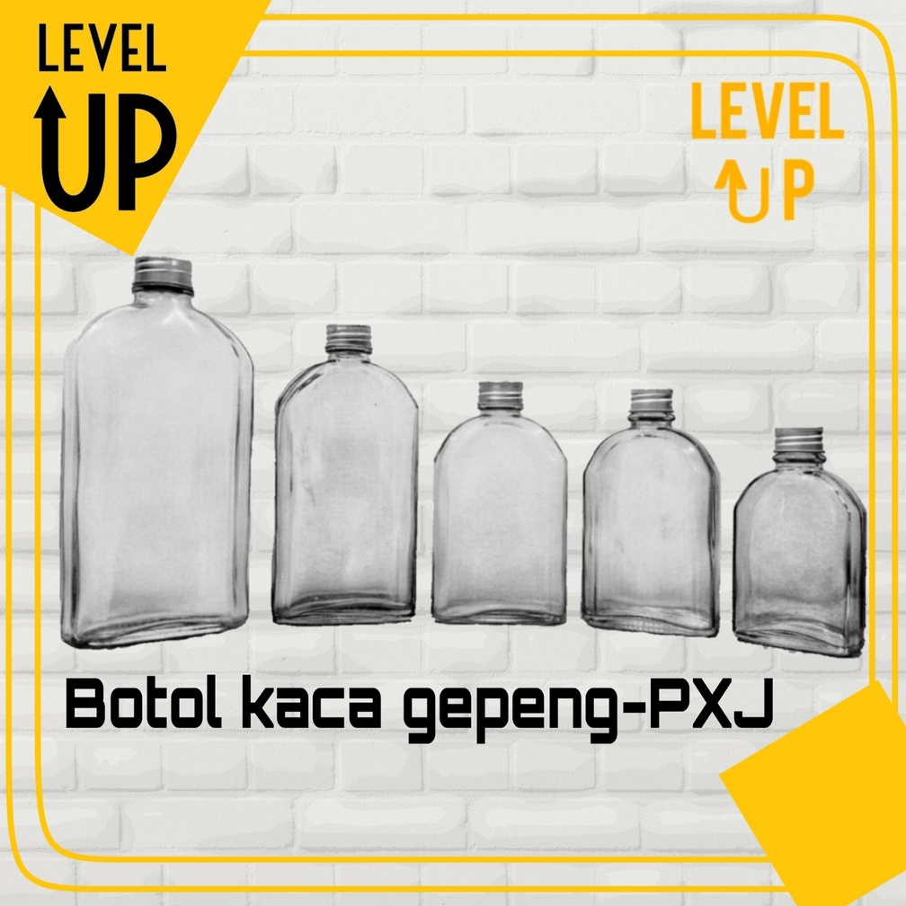 Jual Botol Kaca Polos Gepeng Botol Kopi Botol Air Shopee Indonesia