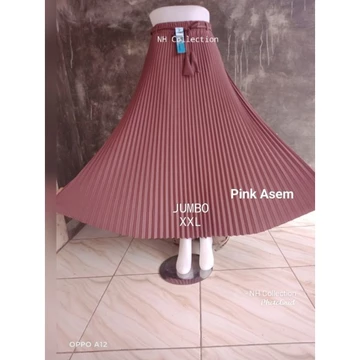 Rok Plisket JUMBO Premium Koshibo Premium TEBAL Mayung