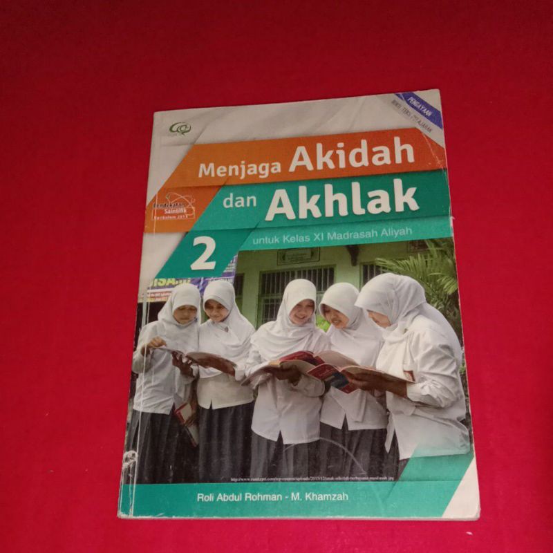 Jual BUKU MENJAGA AKIDAH DAN AKHLAK UNTUK KELAS XI MADRASAH ALIYAH ...