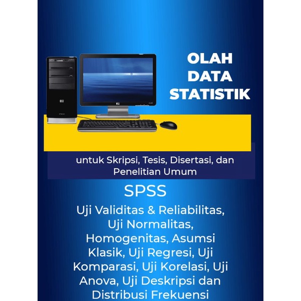 Jual Olah Data Statistik Statistik Spss Shopee Indonesia