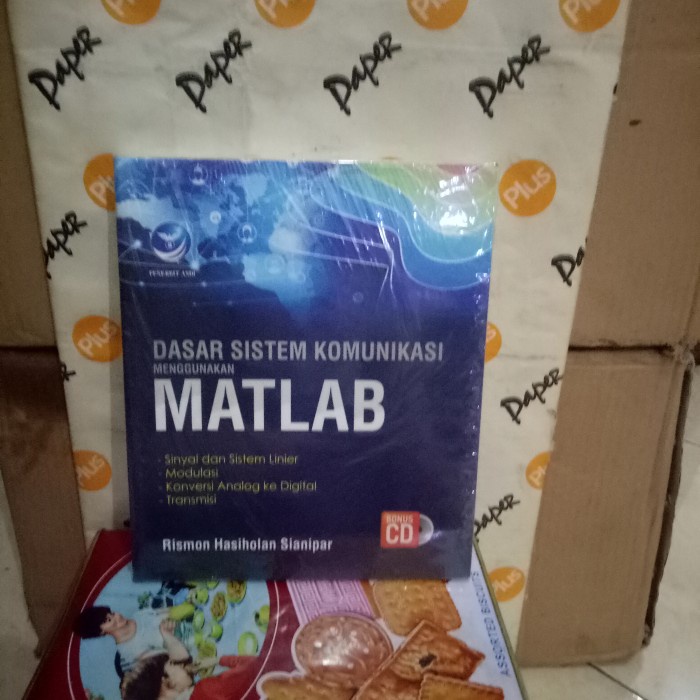 Jual ORI DASAR SISTEM KOMUNIKASI MENGGUNAKAN MATLAB PLUS CD | Shopee ...