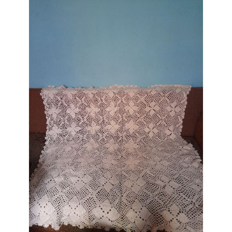 Jual Taplak Rajutan Handmade 120x120 cm | Shopee Indonesia