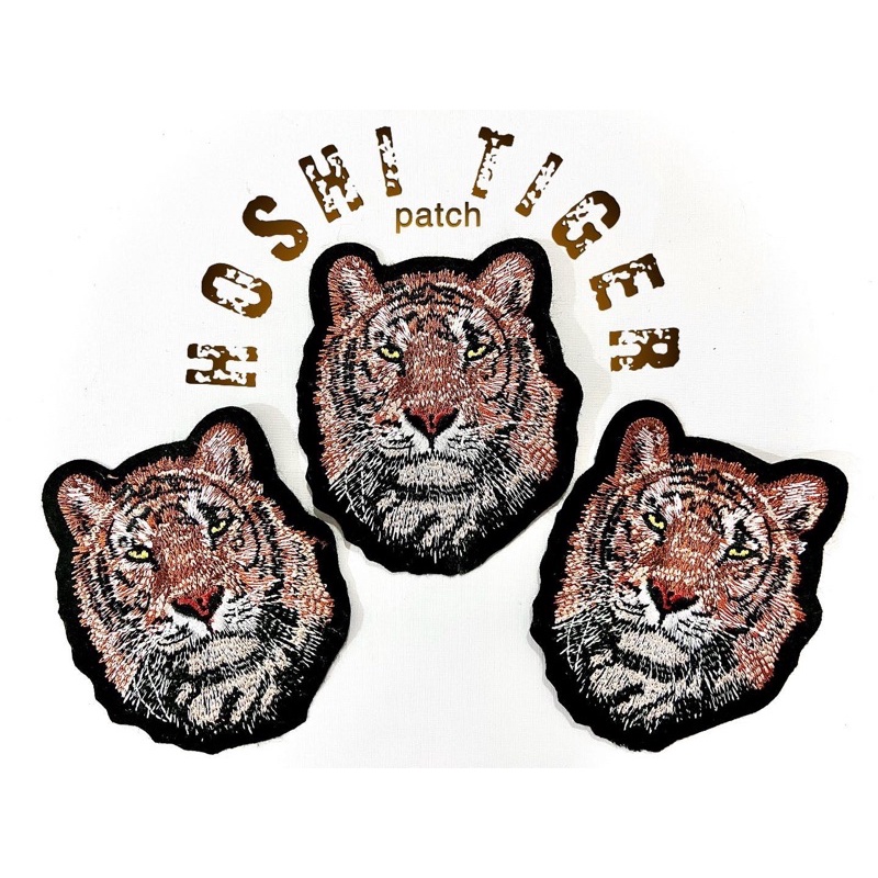 Jual Patch Bordir Harimau Hoshi Macan Tiger Hoshi Tiger Shopee Indonesia