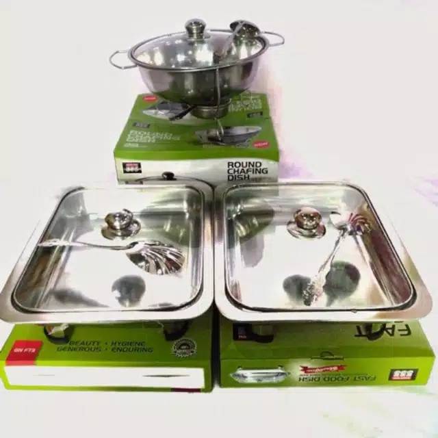 Jual DAPUR UNIK PRASMANAN SET WADAH SAJI 2/1 TUTUP FULL KACA HOCKWAY ...