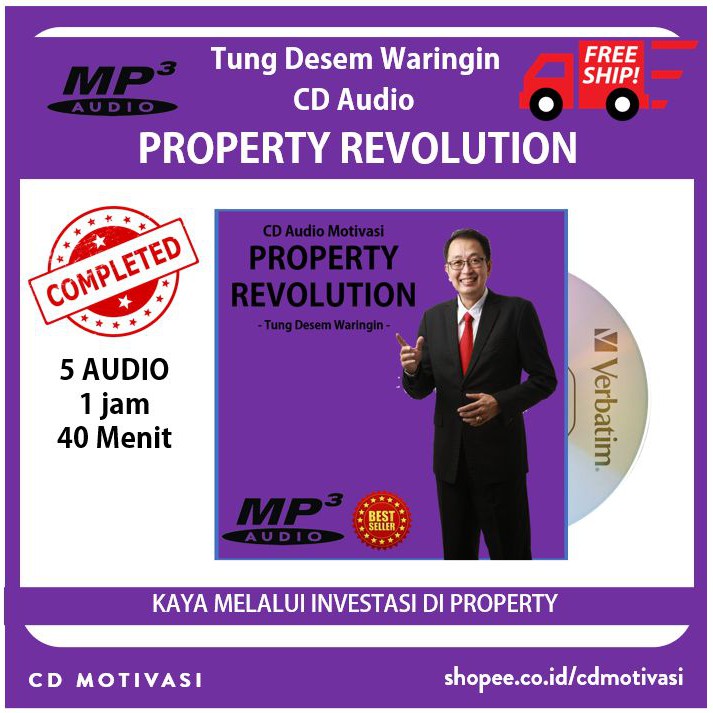 Jual Property Revolution Tung Desem Waringin Menjadi Kaya Dari