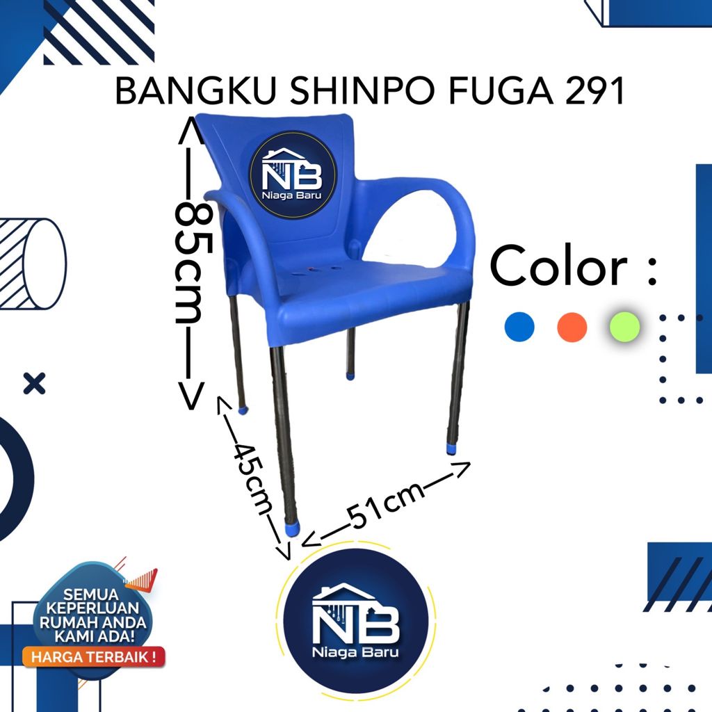 Jual Shinpo 291 Kursi Fuga Bangku Fuga Shinpo Shopee Indonesia