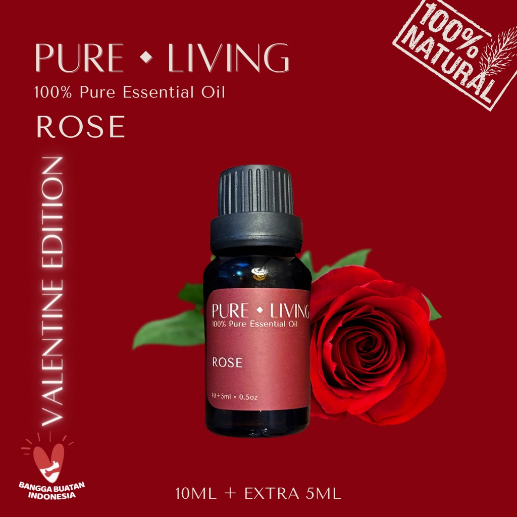 Jual Rose - 100% Pure Essential Oil 15ml | Romantic Couple ...