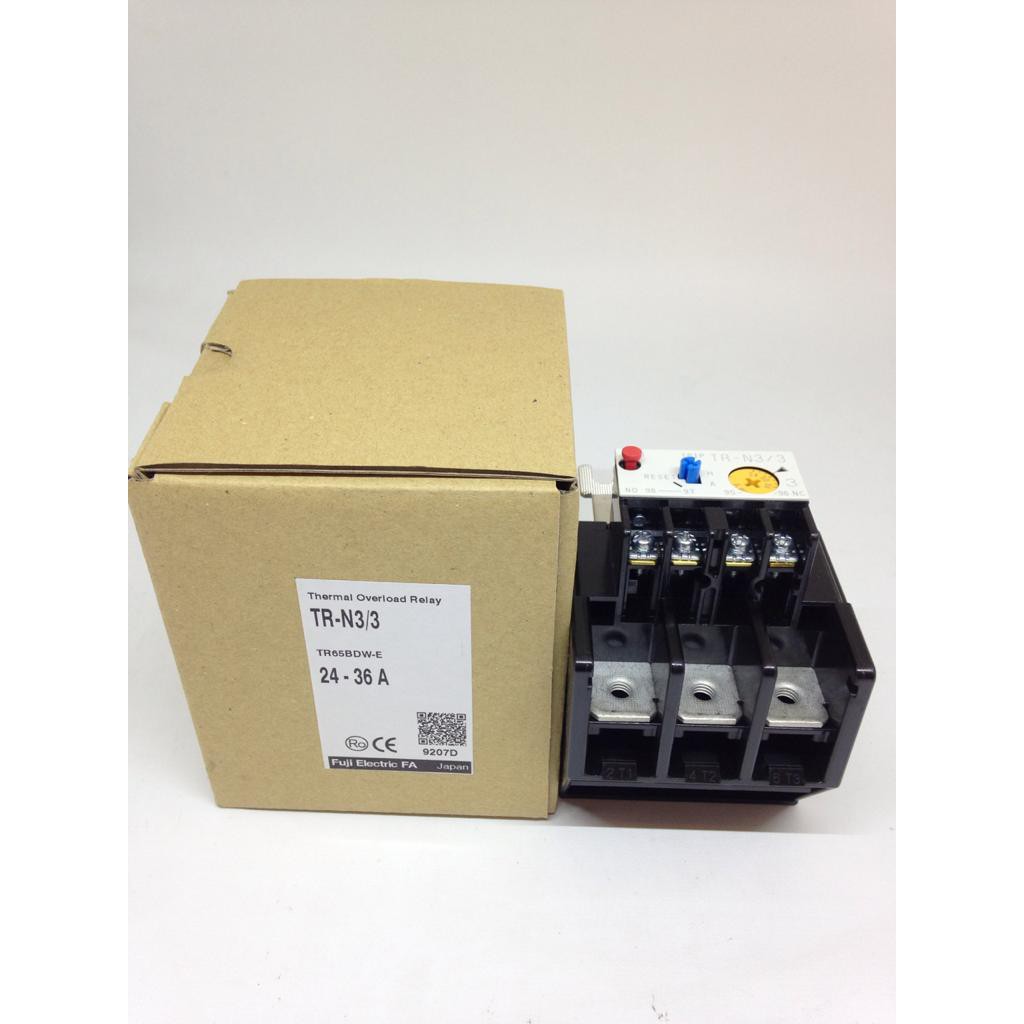 Jual Thermal Overload Relay TR N3 (24 36A) Merk Fuji Electric