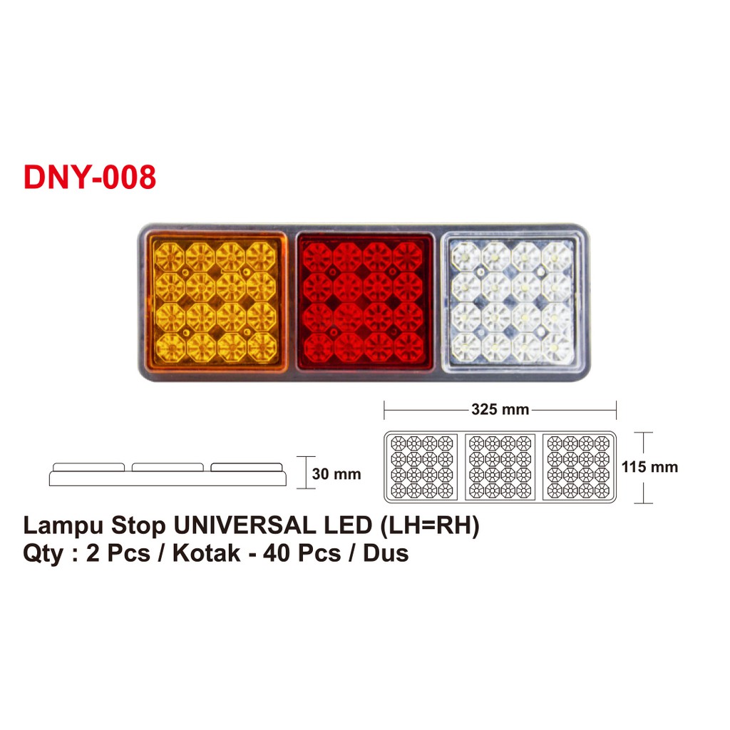 Jual Lampu Stop LED Universal | Shopee Indonesia
