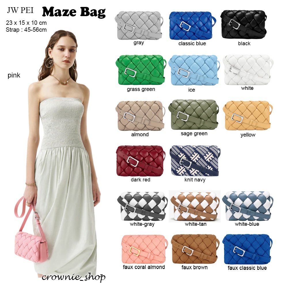 Jual JW PEI maze bag