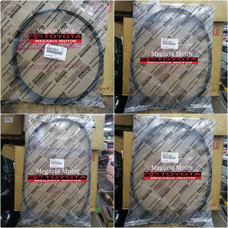 Jual Fanbelt Fan Belt Tali Kipas Set Kijang Kapsul Diesel 2L ORIGINAL Shopee Indonesia