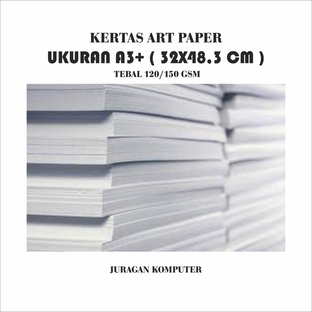 Jual KERTAS ART PAPER A3+ (10 LEMBAR ) Shopee Indonesia