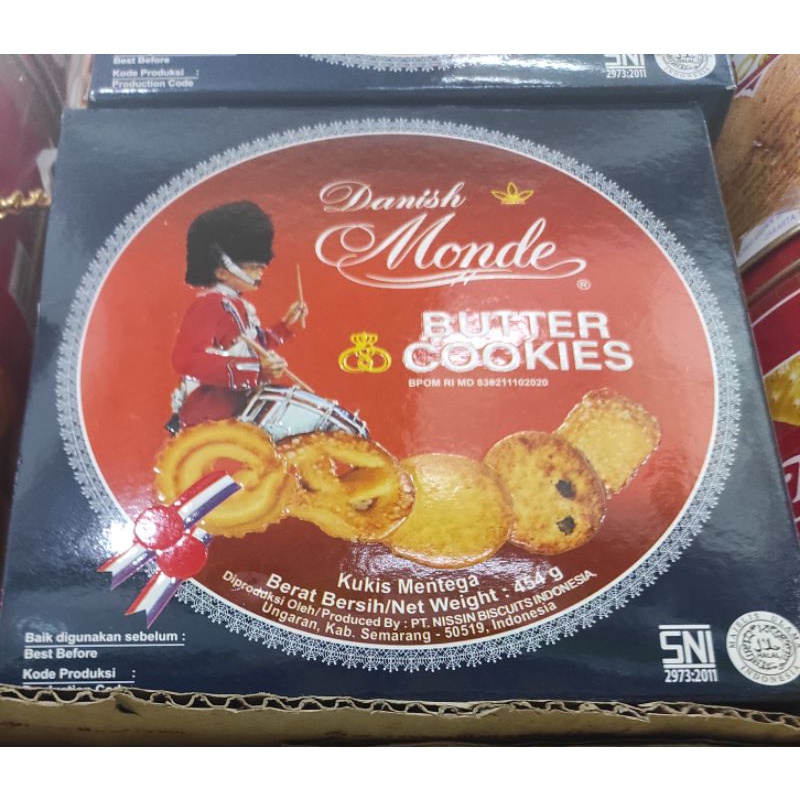 Jual Danish Monde Butter Cookies Kaleng 454 gr Shopee Indonesia