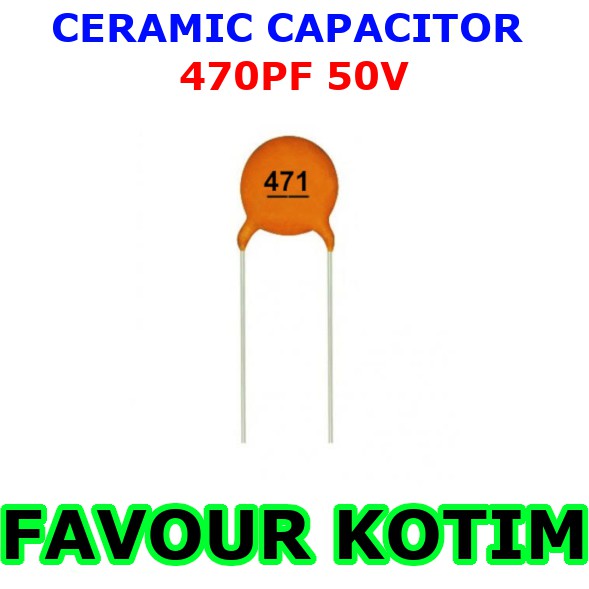 Jual CERAMIC CAPACITOR 471 470PF 50V KAPASITOR KERAMIK FVKOTIM | Shopee ...