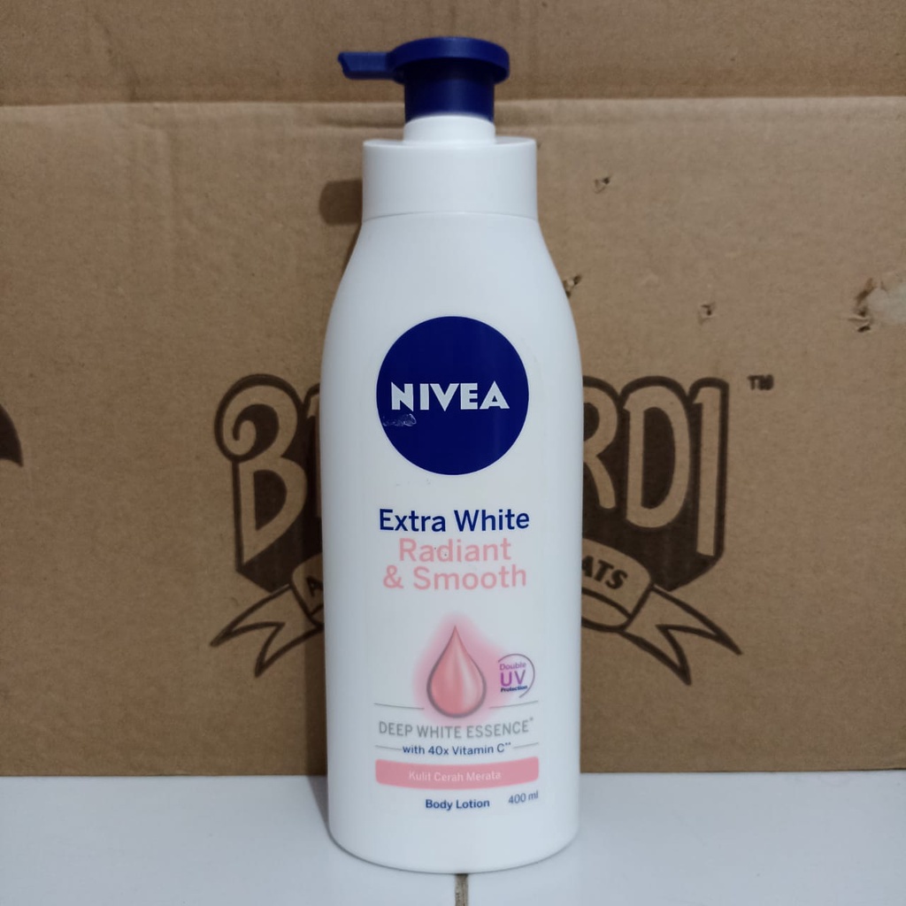 Jual Nivea Extra White Radiant & Smooth Body Lotion 400ml (Expired 2025