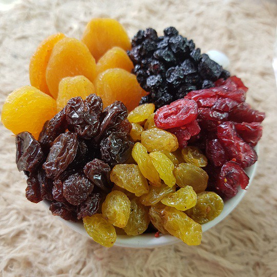 Jual Mixed Dried Fruit 500 gr ( Cranberry , Blueberry , apricot ...