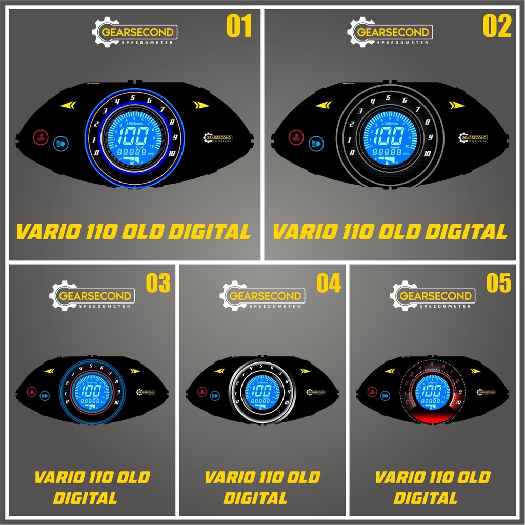 Jual SPEEDOMETER DIGITAL HONDA VARIO 110 OLD pakai speedometer sediri