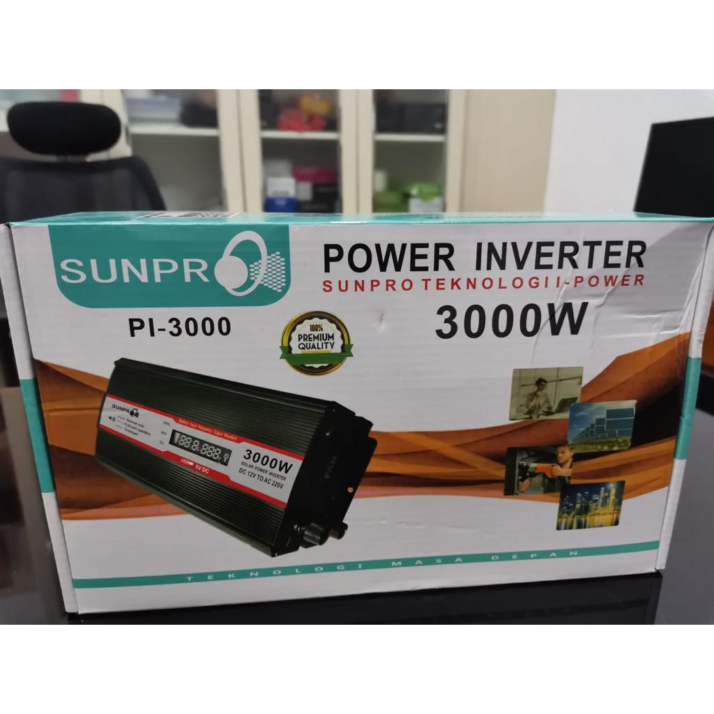 Jual Sunpro Power Inverter Watt Dengan Led Display Pi Original