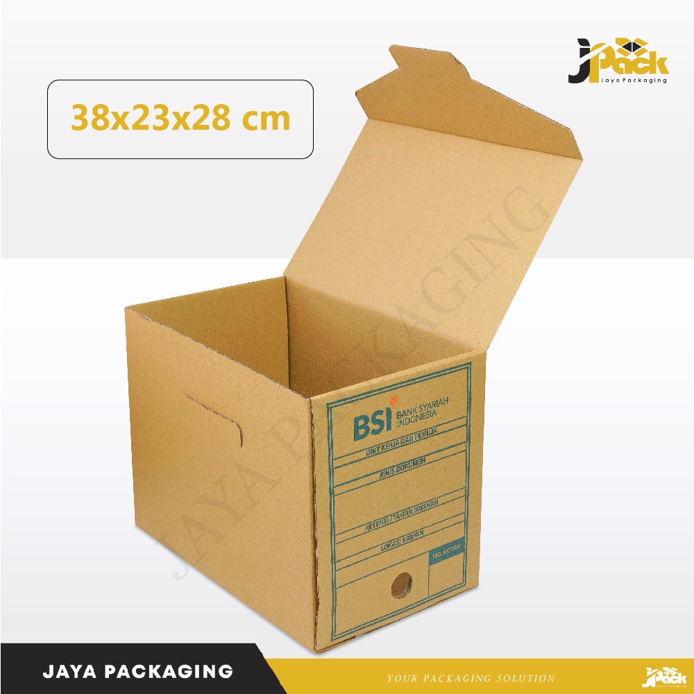 Jual Box File 38x23x28 cm (BSI) Kardus/Kemasan/Paking/BoxArsipBSI ...