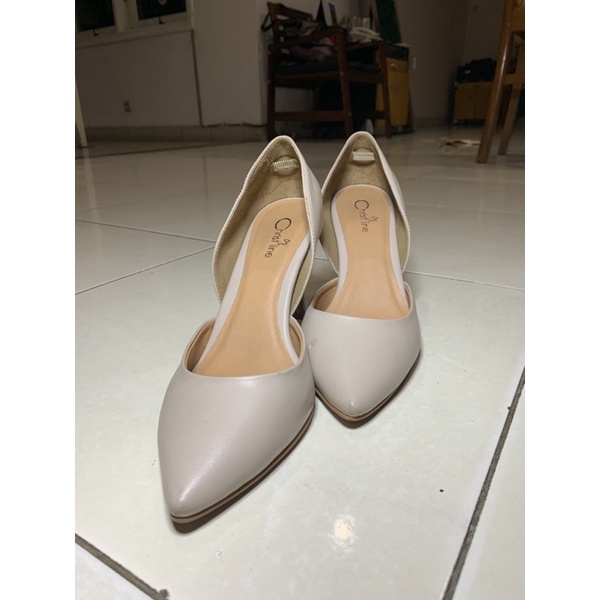 Heels clearance warna nude