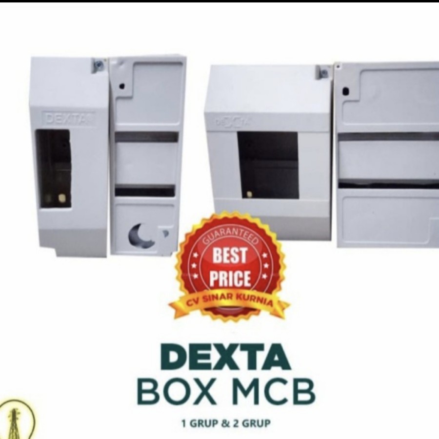 Jual DEXTA Box MCB DX1201 1 Group / Phase 1P ABU ABU DX-1201 | Shopee ...