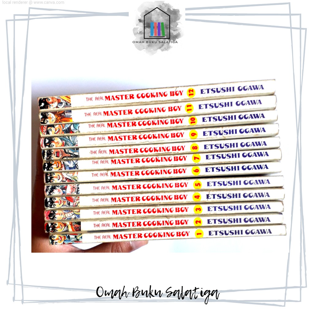 Jual THE REAL MASTER COOKING BOY OLEH ETSUSHI OGAWA | Shopee Indonesia