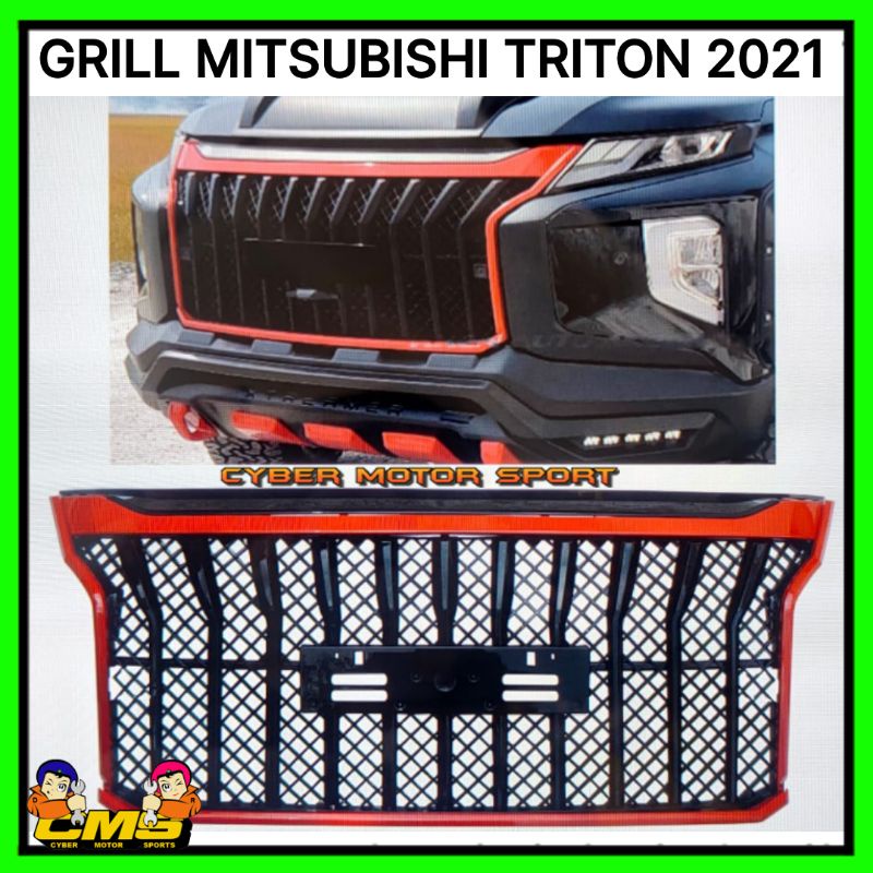 Jual Grill Mitsubishi Triton Front Grille Mobil Mitsubishi Triton Grill Bumper Depan