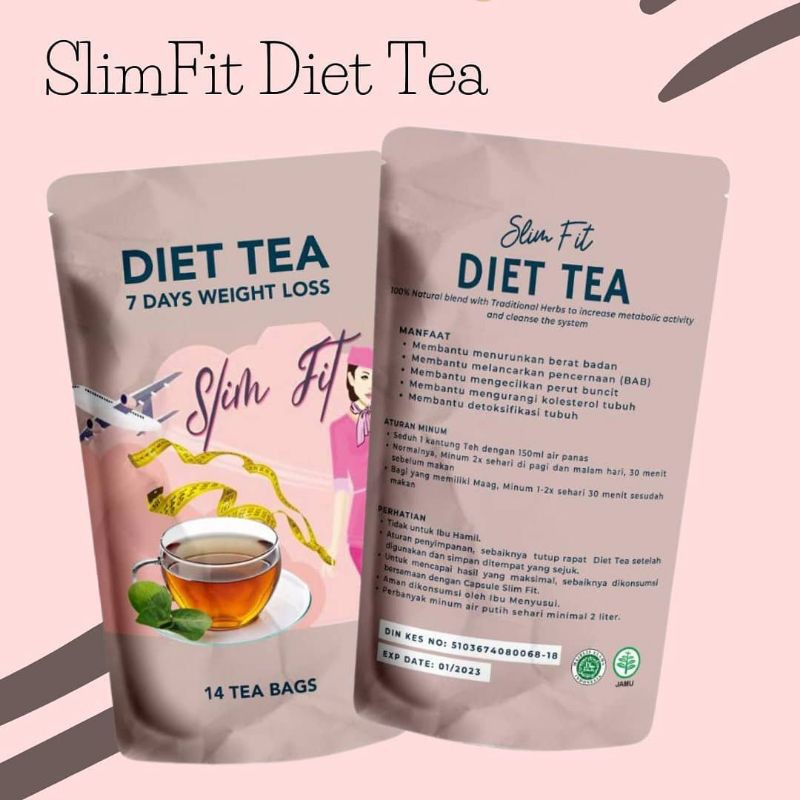 Jual SLIMFIT DIET TEA | Shopee Indonesia
