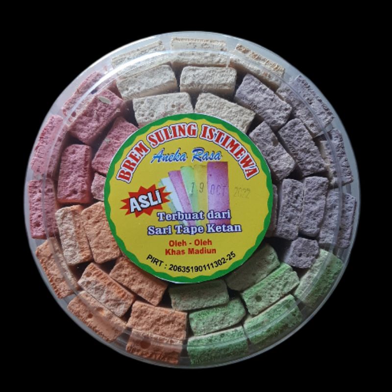 Jual Brem Madiun Aneka Rasa Kemasan Toples Ukuran kecil 250gram ...