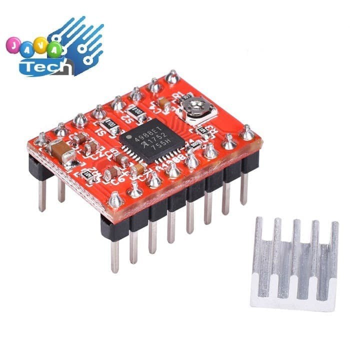 Jual Modul A4988 Bipolar 4-wire Stepper Motor Drivera Module A 4988 ...
