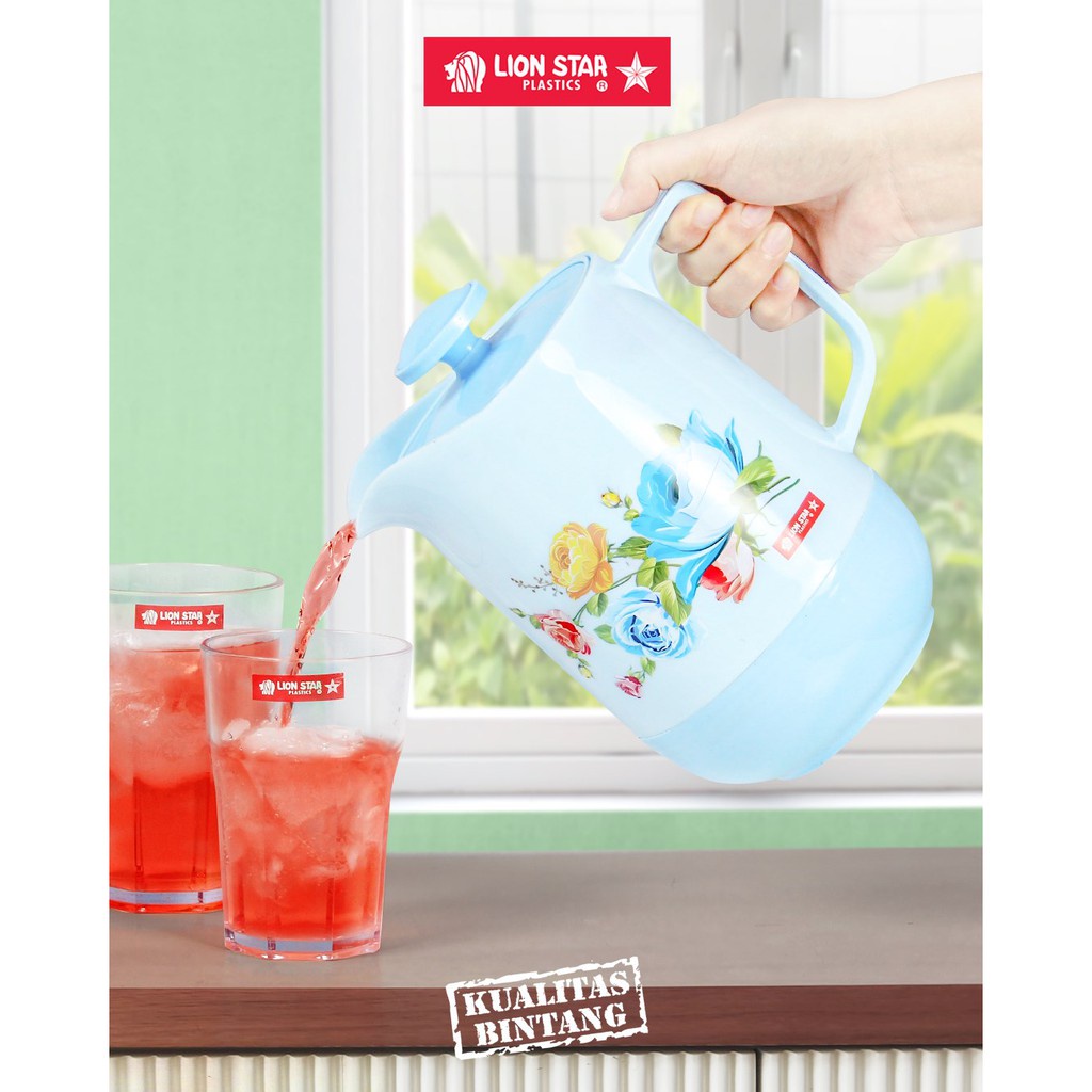 Jual Tempat Air Tahan Panas Dingin Teko Air Water Jug Lion Star Size 13l And 21l Shopee 8263