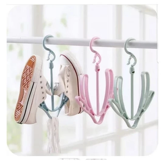 [UNIK88] Hanger Sepatu Sandal / Gantungan Sepatu Sandal / Shoe Hanger Jemuran | AutoStock