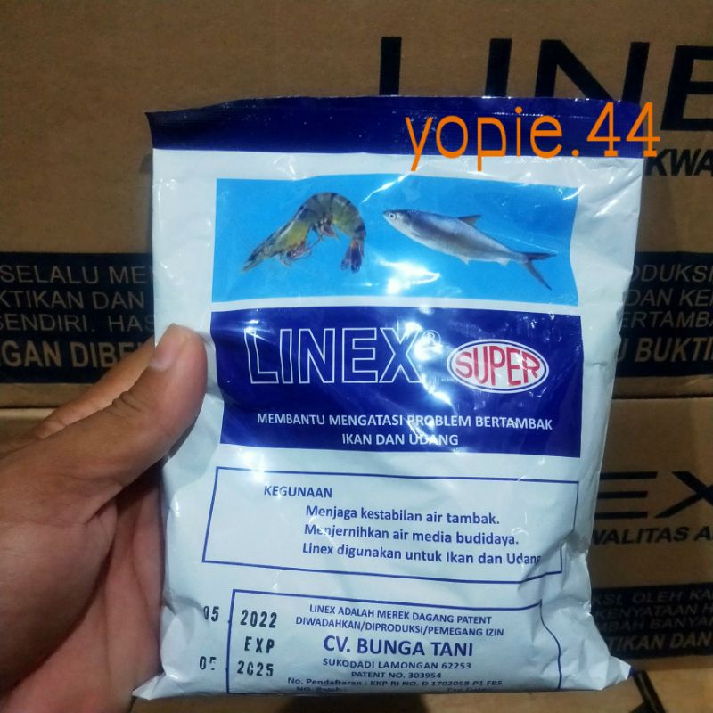 Jual linex super pengendali/penjernih kualitas air budidaya ikan dan ...