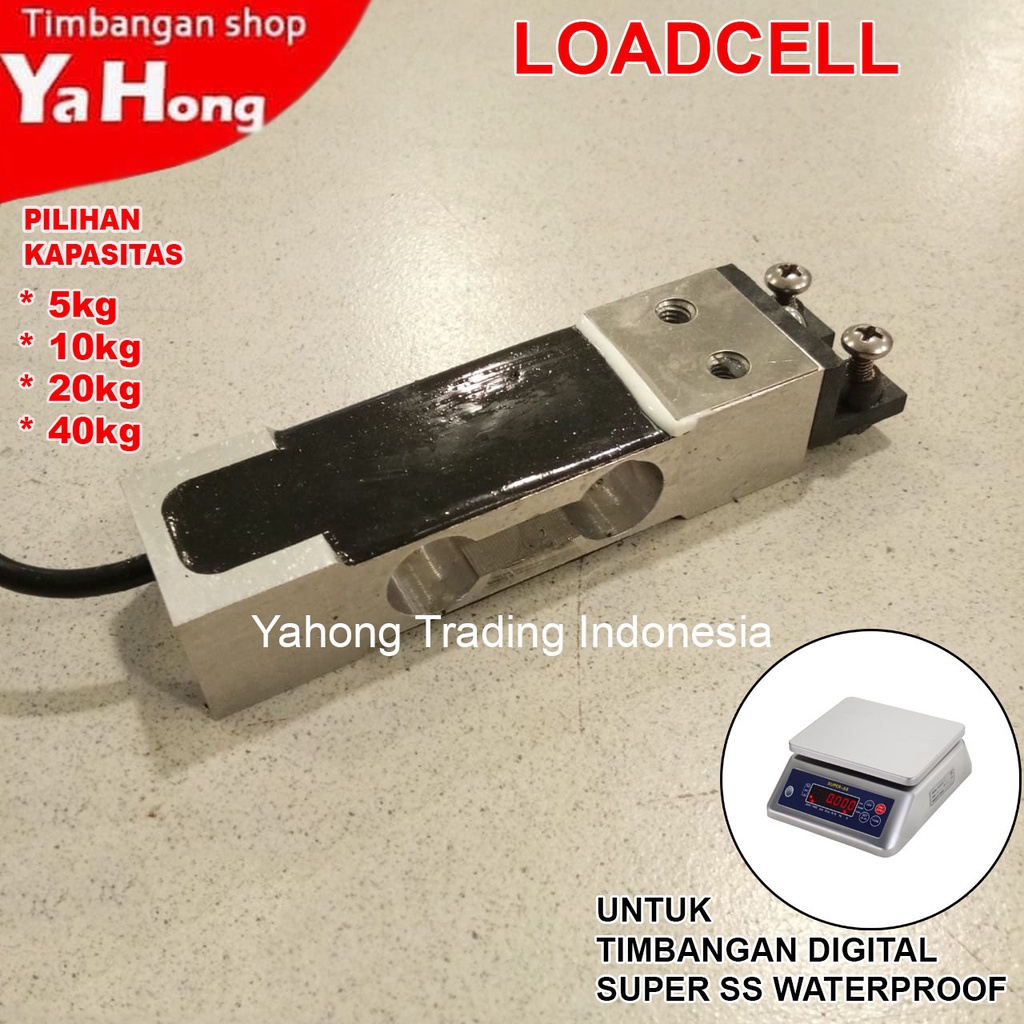 Jual Load Cell Loadcell 5kg 10kg 20kg 40kg SUPER SS Sensor Timbangan ...
