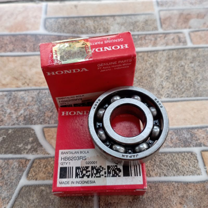 Jual Bearing Laher Gear Belakang 6203 Honda Supra / Karisma / Revo