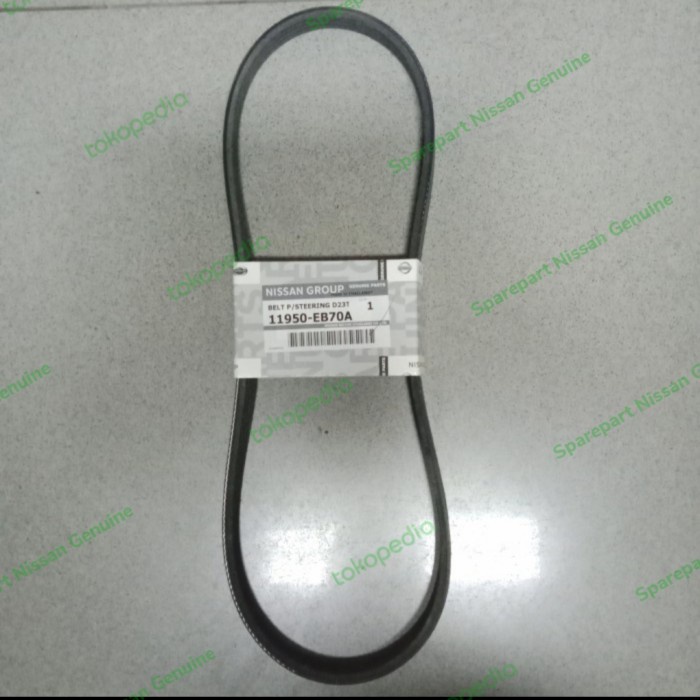 Jual Navara D40 Np300 D23 fan belt power steering ps OEM Nissan tali