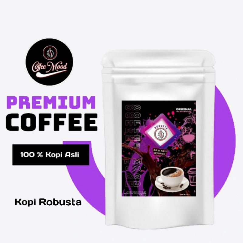 Jual Kopi Asli Robusta 100 Kopi Asli Khas Jawa Barat Kemasan 100 Gram