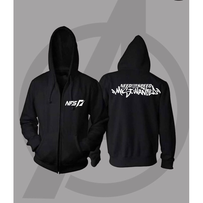 Jual Jaket Sweater Hoodie Zipper - NFS Most Wanted Need For Speed ...