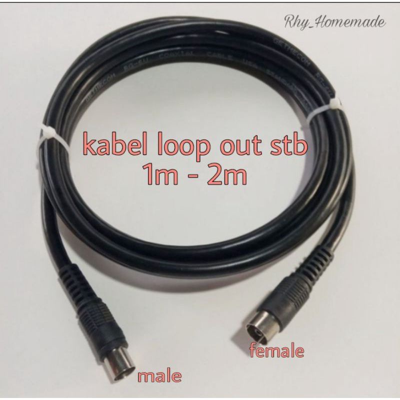 Jual Kabel Loop Out Set Top Box Digital Penghubung Satu Stb Ke Stb Lain Pada Satu Antena