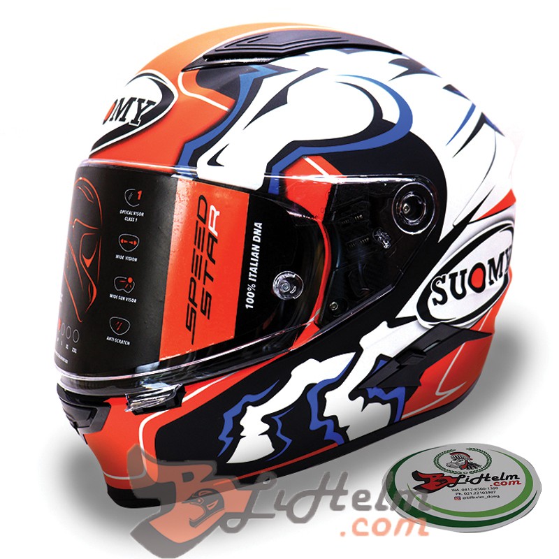 Harga helm sales suomy full face